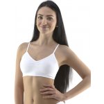 Gina 5 kusů s úzkými ramínky 07015P bílá – Zbozi.Blesk.cz