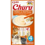 Churu Cat Chicken with Beef 4 x 14 g – Zboží Mobilmania