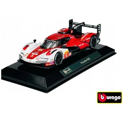 Bburago Racing Porsche 963 v dekorativní krabici 1:43 – Sleviste.cz