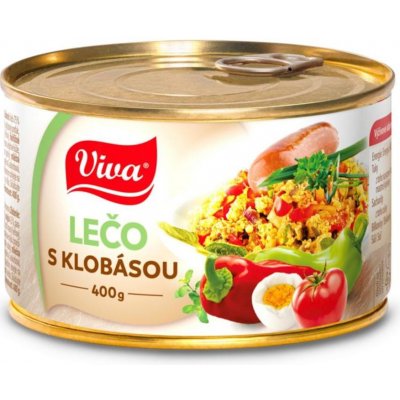 Viva Lečo s klobásou 400 g – Zbozi.Blesk.cz