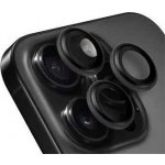 Obal:Me ochrana čoček pro Apple iPhone 16 Pro/16 Pro Max Black Titanium 8596311279041 – Zboží Živě