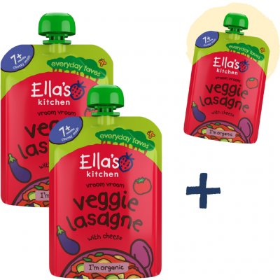 Ella's Kitchen BIO Rajčatové těstoviny se zeleninou 130 g – Sleviste.cz