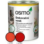 Osmo 3104 Dekorační vosk intenzivní 0,125 l Červený – Zbozi.Blesk.cz