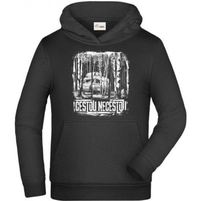 Dětská mikina Cestou necestou V2, bílý tisk, dárek – Hledejceny.cz