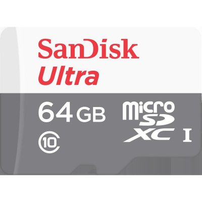 SanDisk microSDXC 64 GB SDSQUNS-064G-GN3MA – Zbozi.Blesk.cz