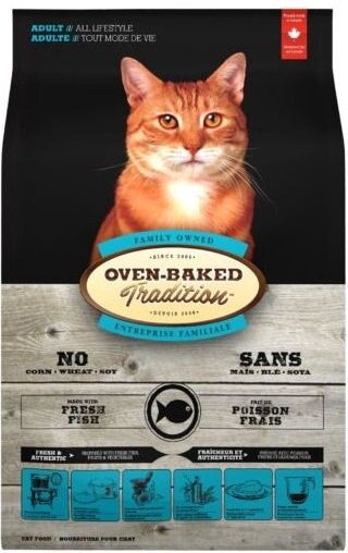 Oven-Baked Tradition Cat Adult GF Fish 4,5 kg