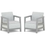 KETER SCANDI LINEA DUO SET Ash grey/Storm grey – Hledejceny.cz