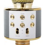 Verk 01377 Karaoke Bluetooth mikrofon 1800mAh modrá – Zboží Dáma