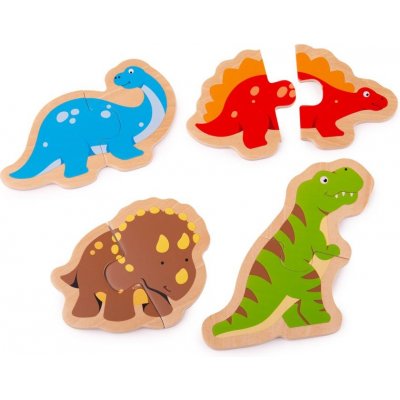 Bigjigs puzzle Dinosauři – Zbozi.Blesk.cz