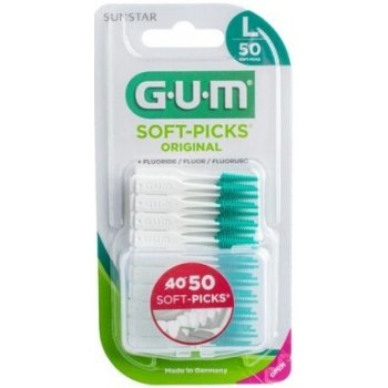 GUM Soft Picks mezizubní kartáček gumový Large 50 ks