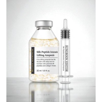 Sungboon Editor - Silk Peptide Intensive Lifting Ampoule - Intenzivní liftingová ampule s hedvábnými peptidy 35ml – Sleviste.cz
