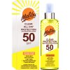 Opalovací a ochranný prostředek Malibu Clear All Day Protection spray SPF50 250 ml