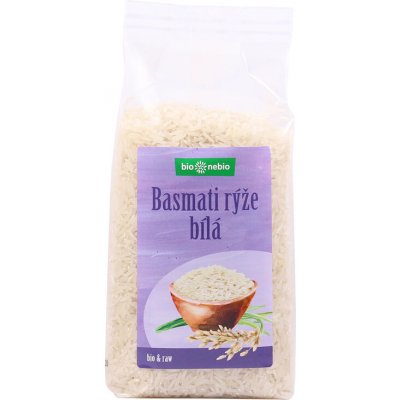 BioNebio Rýže Basmati bílá BIO 0,5 kg – Zboží Dáma