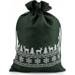 Prima-obchod Vánoční dárkový pytlík 20x30 cm, barva 2 zelená jedle – Hledejceny.cz