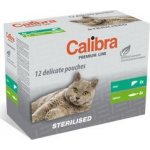 Calibra Premium Sterilised 12 x 100 g – Sleviste.cz
