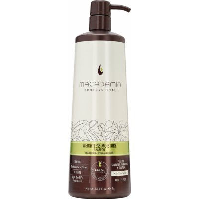 Macadamia Weightless Moisture Shampoo 1000 ml – Zbozi.Blesk.cz