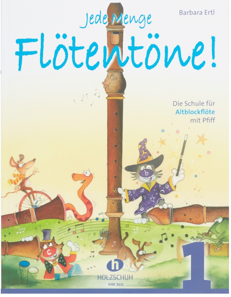 Jede Menge Flötentöne!, für Altblockflöte. Bd.1