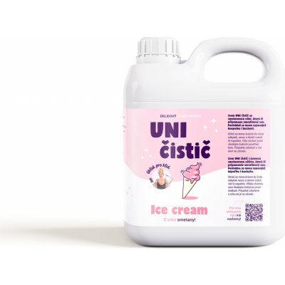 Úklid pro klid UNI čistič s vůní Ice cream 2 l – Zboží Mobilmania