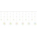ISO 11323 Světelný závěs hvězdy 138 LED 31V multicolor – Hledejceny.cz
