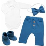 4D sada pro chlapečky Baby Elegán modrý – Zboží Dáma