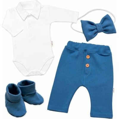 4D sada pro chlapečky Baby Elegán modrý – Zboží Dáma