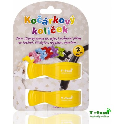 T-tomi Kočárkové kolíčky žluté – Zboží Dáma