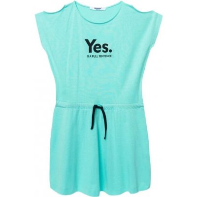Winkiki dívčí šaty s nastavitelným pasem tyrkysové – Zbozi.Blesk.cz