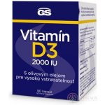 GS Vitamin D3 2000 IU 90 kapslí – Hledejceny.cz