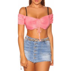 Sexy KouCla Crop bez ramene MINT