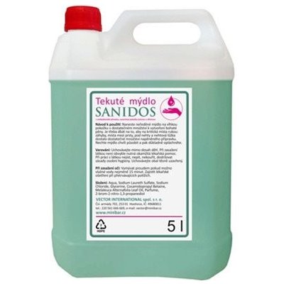 Sanidos antibakteriální tekuté mýdlo 5 l