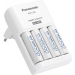 Panasonic Eneloop Charger BQ-CC55 + 4 x R6/AA Eneloop 2000mAh BK-3MCCE K-KJ55MCC40E – Zboží Živě