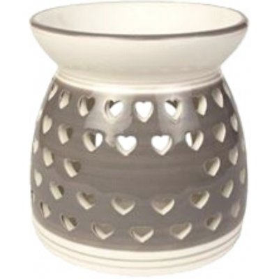 1patro Keramická aroma lampa se srdíčky X2847 – Zboží Dáma