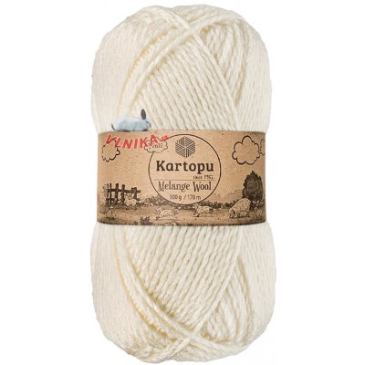 Příze Vlnika-Kartopu Melange Wool K013 – Zboží Mobilmania