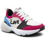 Love Moschino sneakersy JA15555G1FIO612A Mix Offw/Fux/Nero – Zboží Mobilmania