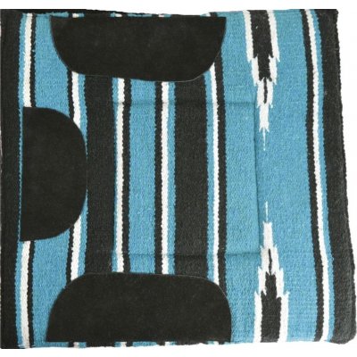 Navajo Podsedlová deka Shetty turquoise noir blanc – Hledejceny.cz