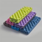 Skládací sedátko Yate Bubbles 36 x 26 cm Hráškově zelená – Zboží Dáma