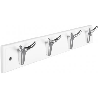 Walteco 8605 4 háčky jelínek bílý MDF nikl – Hledejceny.cz