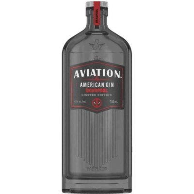 Aviation Gin Deadpool Edition 42% 0,75 l (holá láhev) – Zboží Dáma