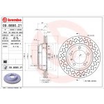 Brzdový kotouč BREMBO 09.8890.21 | Zboží Auto