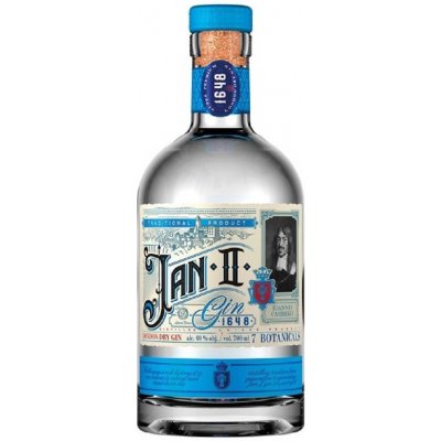 Jan II Gin London Dry 40 % 0,7 l – Zboží Dáma