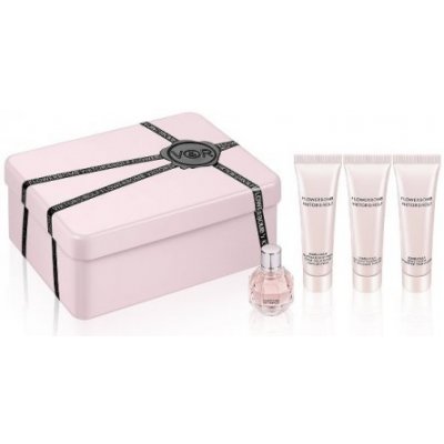 Viktor & Rolf Viktor & Rolf Flowerbomb Mini SET: EDP 7ml + Tělové mléko 15ml + Tělový krém 15ml + Sprchovací gél 15ml Pre ženy Parfemovana voda – Zboží Mobilmania