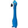 Hračka pro psa Karlie-Flamingo Hračka pes Pták pískací 40 cm latex modrá