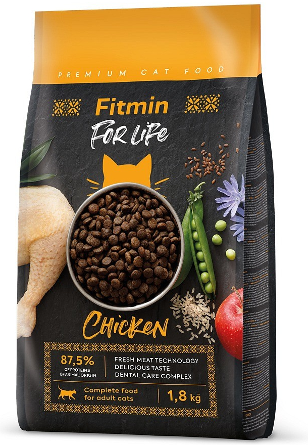 Fitmin For Life s kuřetem 1,8 kg