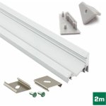 FK Technics Hliníkový profil FKU60 200 x 20 x 16 cm – Zboží Mobilmania