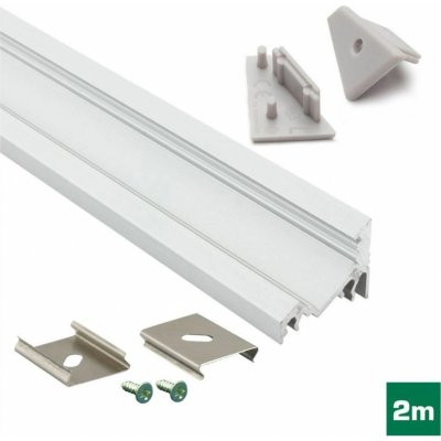 FK Technics Hliníkový profil FKU60 200 x 20 x 16 cm – Zboží Mobilmania