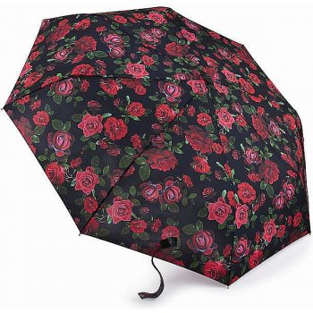 Fulton dark romance L354 dámský skládací deštník fialový