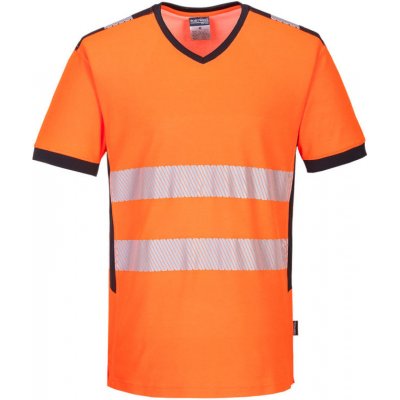 Portwest PW310 tričko PW3 Hi-Vis s výstřihem do V oranžová/černá 4XL – Zboží Dáma