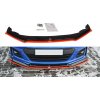 Nárazník Maxton Design spoiler pod přední nárazník ver.5 pro Subaru BRZ Mk1 Facelift, černý lesklý plast ABS s červenou linkou