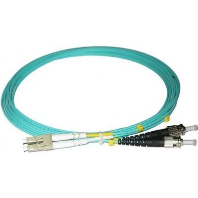 XtendLan FOP-LCST-D-2-50-OM3 Patch, optický, LC-ST, PC, 50/125, duplex, 2m – Zboží Živě