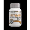 Vitamín a minerál BioTech USA Vitamin D3 60 tablet